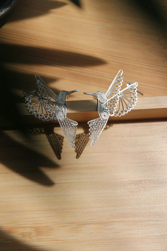Aretes Colibris